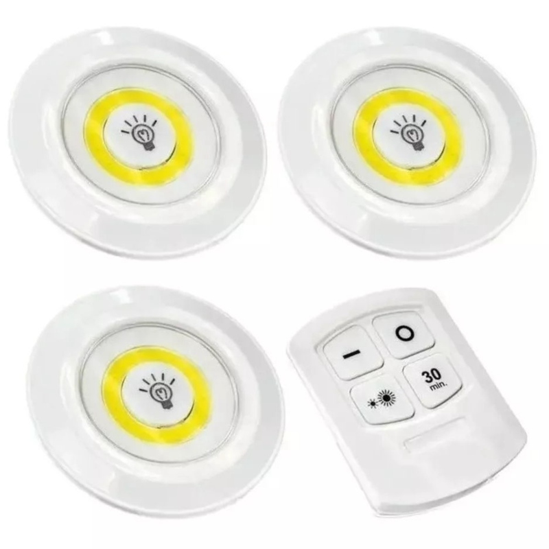 Kabelloses Cob-led-nachtlicht Mit Touch-steuerung Und Fernbedienung Für Küche, Kleiderschrank, Treppenhaus Und Badezimmer.