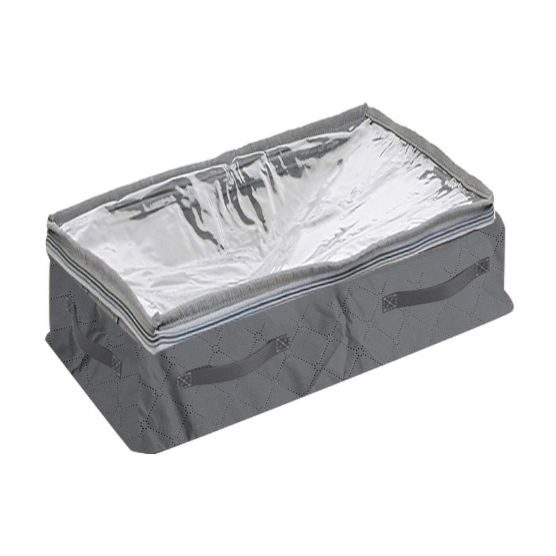 45-liter-aufbewahrungstasche Für Unter Das Bett (100 X 50 X 18 Cm) Mit Sichtfenster Und Großer Öffnung, Kleiderschrank-organizer, Aufbewahrungsbox Für Kleidung