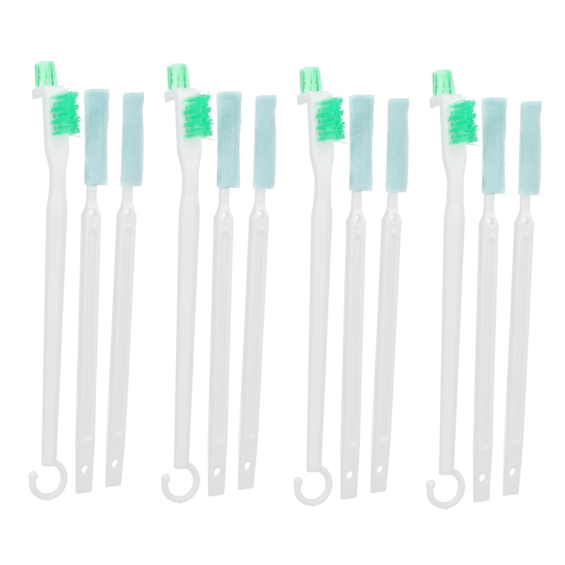 Set Mit 4 Kleinen Flaschen- Und Teekannenreinigungsbürsten, Scheuerschwämmen Für Deckelritzen, Küchenutensilien
