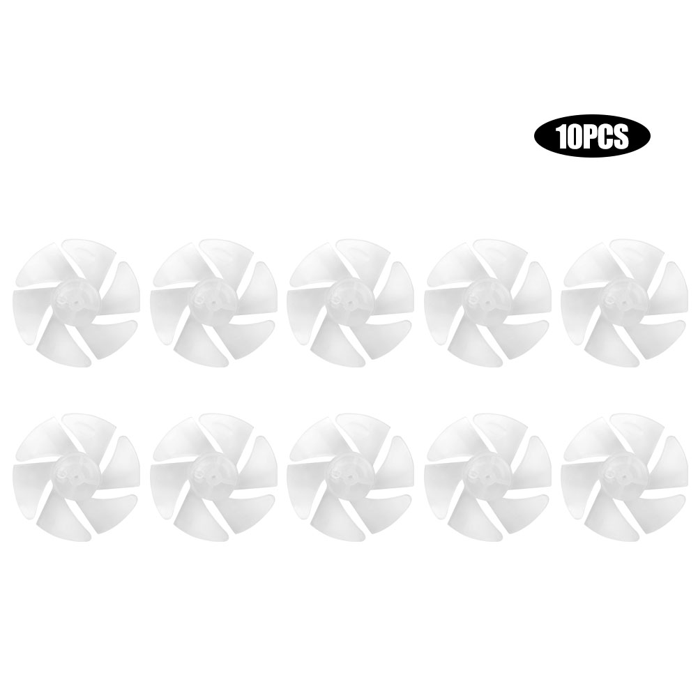 10 Mini-kunststofflüfterflügel Für Haartrockner, Motorzubehör.