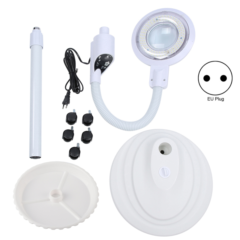 Verstellbare Led-stehlampe Für Schönheitssalons, Tattoo-studios Und Manikürestudios Mit Augenschutz.