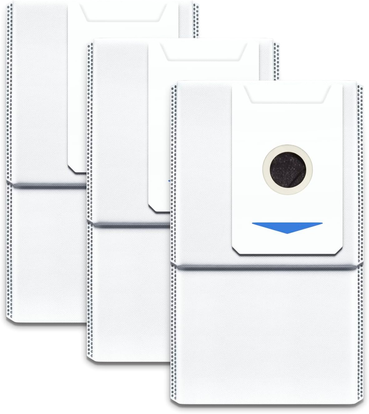Für Antibakterielle Staubbeutel, Für Staubsauger Roboter Deebot T30 Pro Omni / T30 Omni, 3er Box, Original Zubehör, Weiß