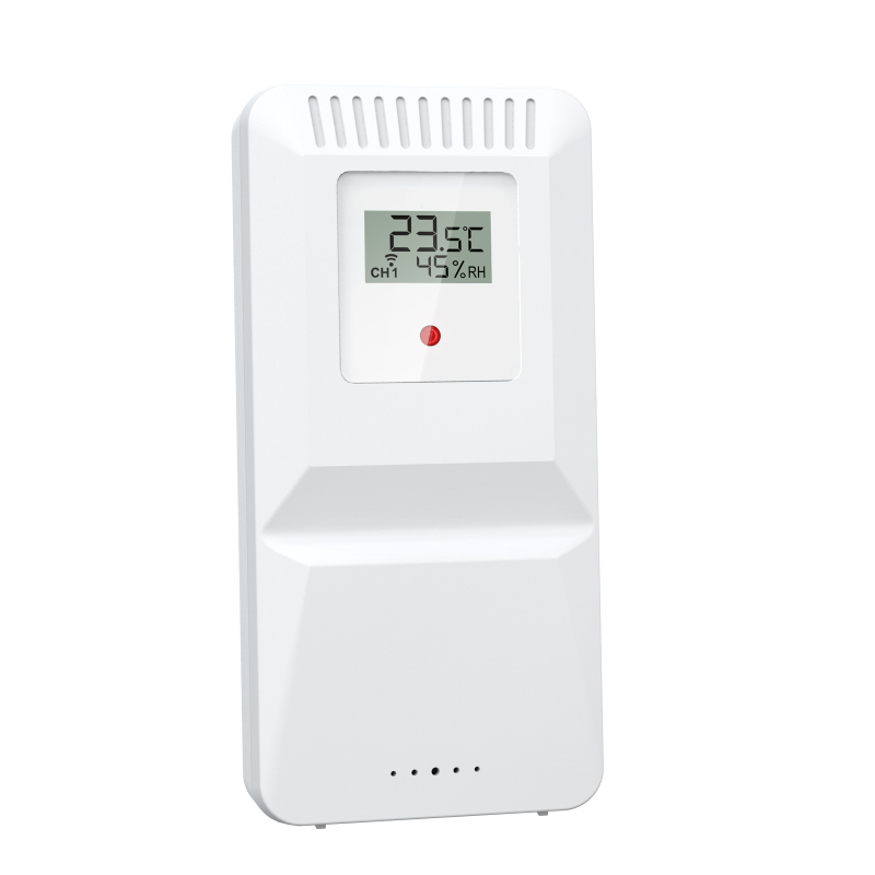 Drahtloser Außentemperatur- Und Feuchtigkeitssensor, Kompatibel Mit Wifi 5065/5087/5107-2, Umschaltbar In °c/°f