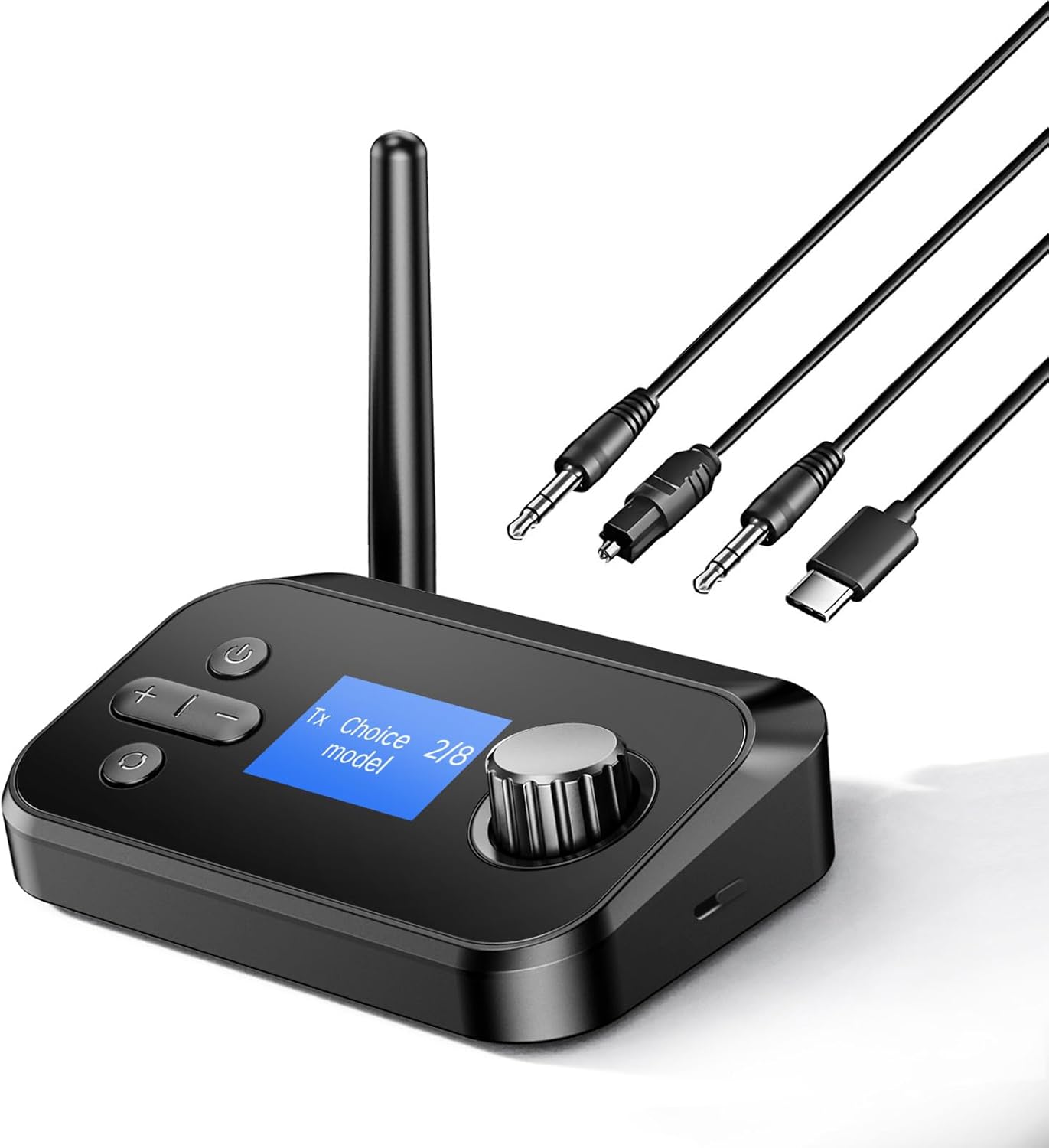 Bluetooth-sender/empfänger Für Fernseher, Bluetooth-audioadapter Mit 3,5-mm-aux-/optischem Lautsprecher Für Airpods-kopfhörer