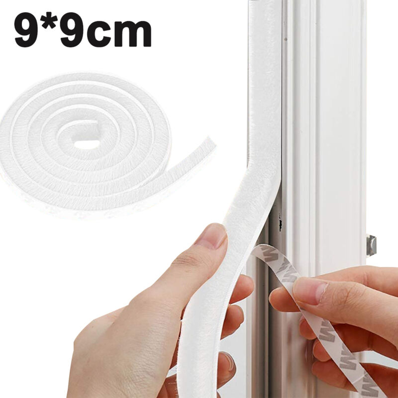 Selbstklebendes, Isolierendes Filzdichtungsband – Wind- Und Staubschutz Für Fenster Und Türen, 10 M × 25 Mm – Ulisem