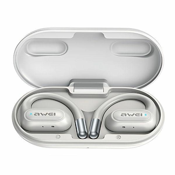 Awei Bluetooth 5.4 Kopfhörer Ows T93+ Dockingstation Weiß