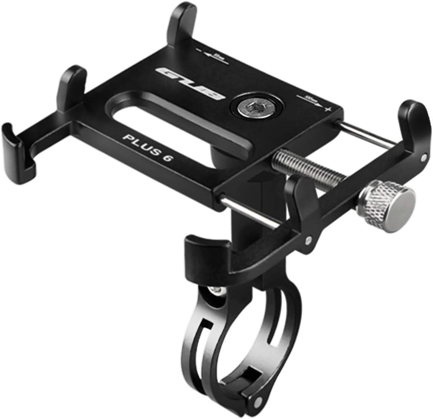 Fahrrad-handyhalterung, Motorrad-handyhalterung Aus Aluminium Mit 360°-drehung Für Iphone 16, 17, 15, 14 Pro Max, Mini, X, Xr, Xs Plus, Samsung S25, S24, S22 (4–7 Zoll) – Verbessert