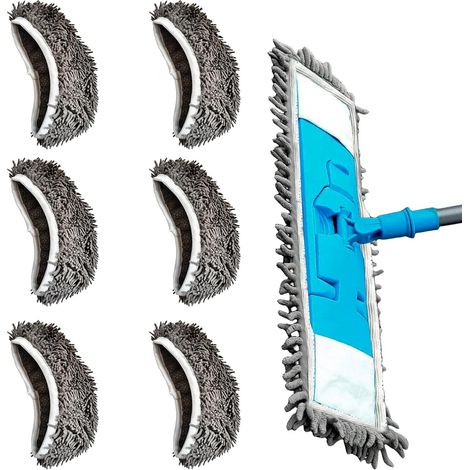 6er-pack Feuchttücher Für Swiffer Sweeper, 25 X 11,5 Cm, Wiederverwendbare Tücher Für Swiffer Sweeper Mop, Für Nass- Und Trockenreinigung, Universell Für Alle Bodenarten