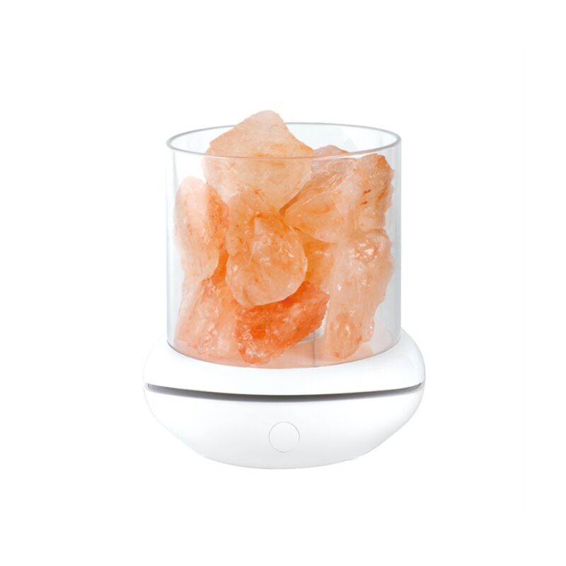 Nazalus-hot Sale-himalaya-salzlampe, Aromatherapie-salzlampe, Nachttischlampe, Nachtlicht Weiß