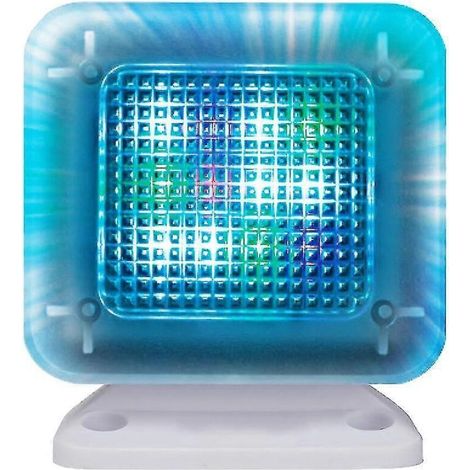 Led-tv-simulator. Diebstahlschutz. Fake-tv. Automatisches Einschalten. Weiß.