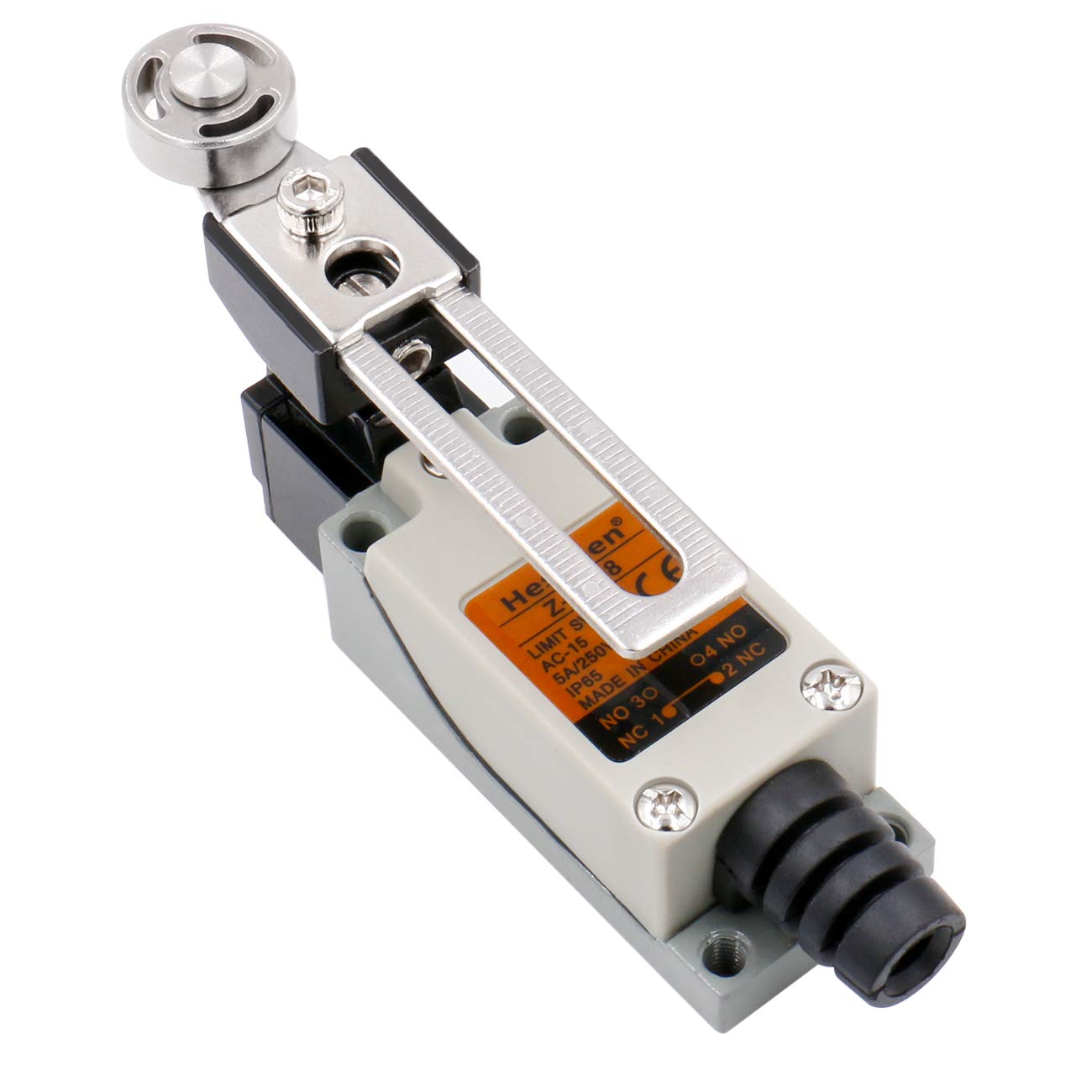 Z-8/108 Einstellbarer Drehhebel-endschalter 5 A 250 V Ac Spdt Momentanschalter Ce-zertifiziert Ip 65 Für Cnc-fräsen Und Plasma