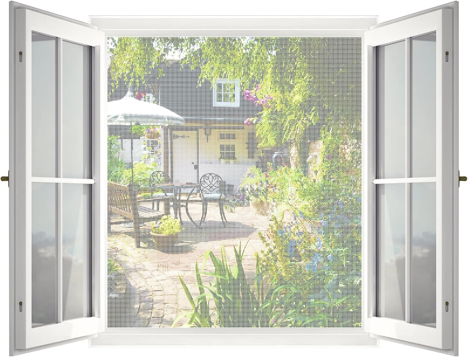 Fenster-moskitonetz, Insektenschutznetz, Weiß, 150 X 180 Cm