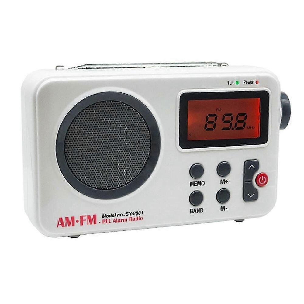 Tragbares Am/fm-radio, Digitales Duschradio, Mini-stereo-radio Mit Kopfhöreranschluss Und Lcd-bildschirm, Lautsprecherversion Mit Kopfhöreranschluss