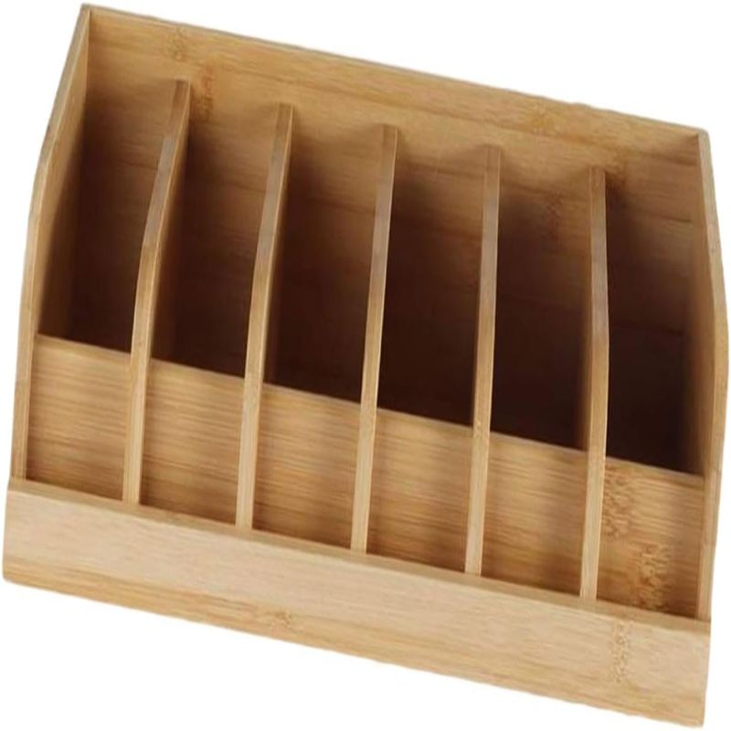Dimyfew Gürtelorganizer Mit 6 Fächern, Krawattenaufbewahrung Für Kleiderschrank Oder Schublade, Garderobenaccessoire, Gürtelhalter