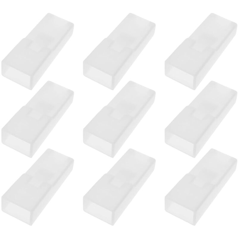 Isolierte Kabelschuhe (6,3 Mm), 50er-packung Mit Weißer Schutzkappe Und Sicherungslasche – Ulisem
