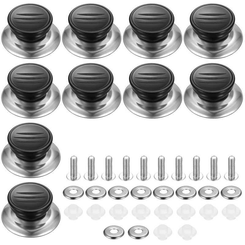 Universelle Ersatzteile Für Topfdeckelgriffe (10-teiliges Set) [perlenset Für Einen Topf]