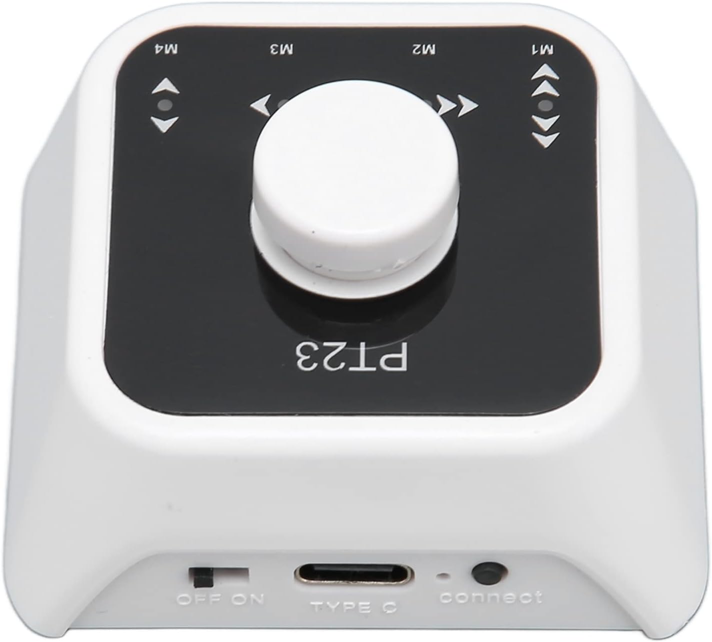 Bluetooth Page Turner-pedaal, Usb-aufladbarer Tragbarer Page Turner-pedaal Für Tablet-telefone, Bluetooth-pedaal Page Turner (weiß)