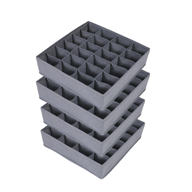 Aufbewahrungsbox Für Unterwäsche (4er-set), Aufbewahrungsbox Für Socken, Aufbewahrungsbox Für Stoff-bhs.