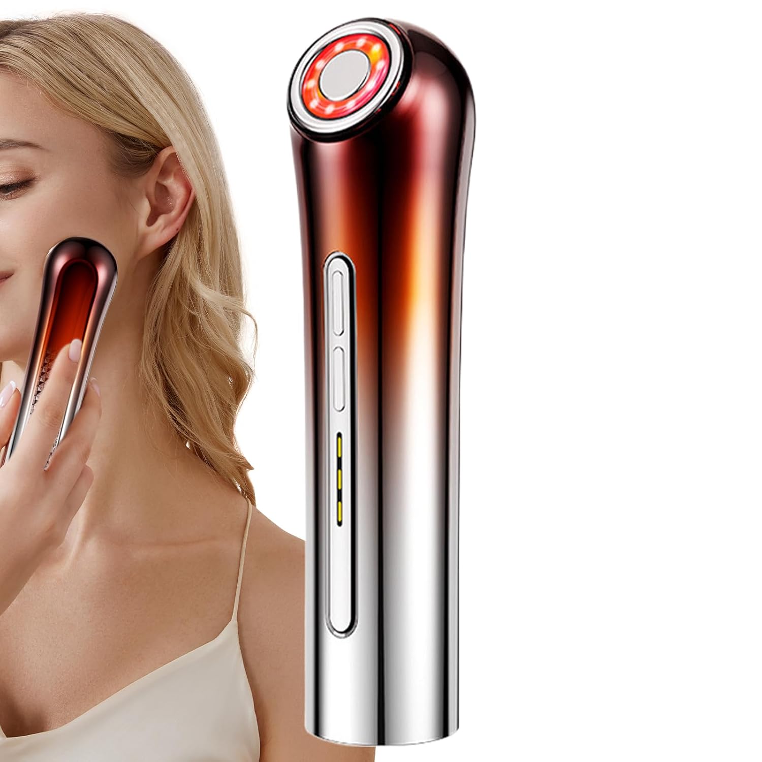 Mikrostrom-gesichtsstraffungsgerät, Mikrostrom-massagegerät – Elektrisches Gesichtsmassagegerät Und -dehngerät – Für Die Gesichtspflege Zu Hause