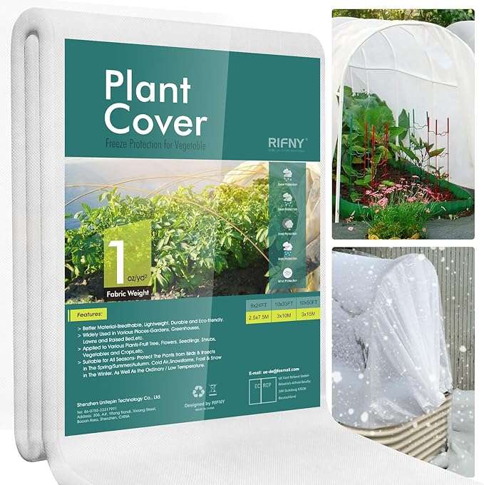 Gartenvlies Winterschutz Gegen Frost 30 G/m² 3 X 15 M Weiß
