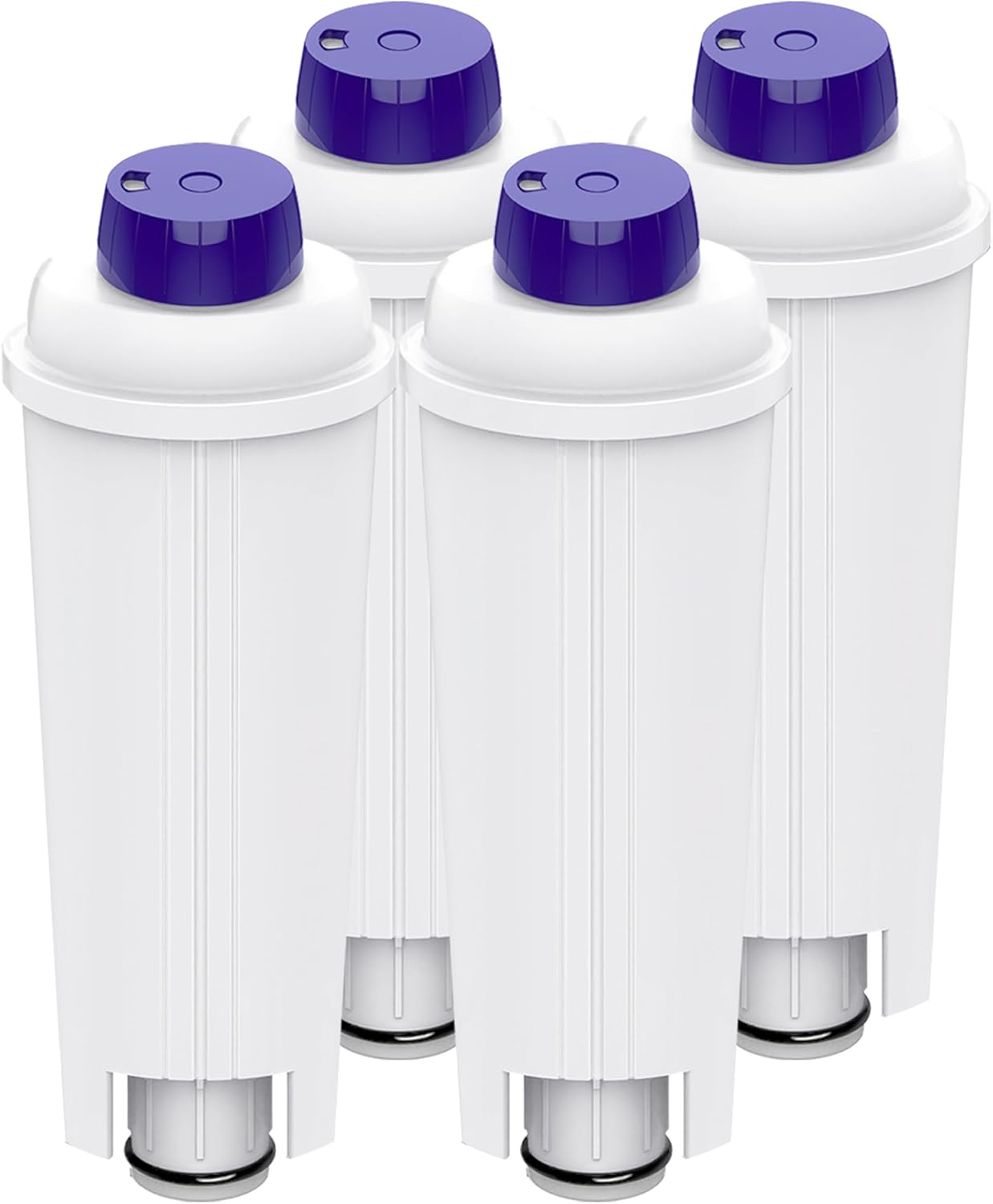 Ersatzwasserfilter Für Delonghi Kaffeemaschine Mit Aktivkohlensäucherung Für De'longhi Ecam, Etam, Ec, Bc Serie, 4 Stück