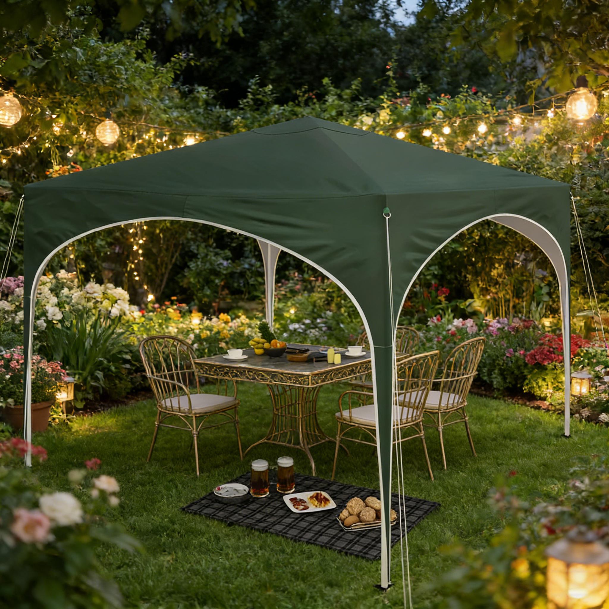 Außentonnelle Für Garten, Veranda Oder Hinterhof – Wetterfester Schutz, Leichte Und Einfach Zu Montierende Struktur (ohne Zubehör Oder Möbel)