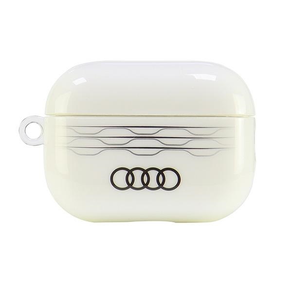 Airpods Pro 2 Hülle Audi Geometrisch Weiß