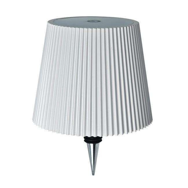 Tragbare Led-weinflaschen-schreibtischlampe, Weißes Rgb, Dreifarbiges Licht, Lampenschirm Aus Kunststoff, 2000 Mah