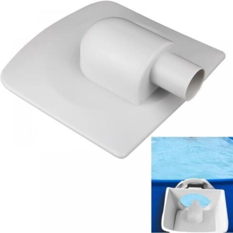 [niemals Verwendet] Vakuumplattenadapter Für Ersatzteile – Für Summer Waves Polygroup Ground Skimmer Bodenstaubsauger – Anschlusssystem