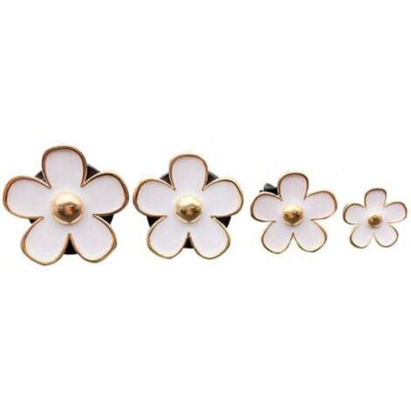 [niemals Verwendet] (weiß, 1,8/2,3/3/3,3 Cm) Gänseblümchen, Actoys 8 Gänseblümchen-lüftungsschlitzclips, Auto-accessoire Für Damen-innenausstattung, Verströmt Einen Angenehmen Duft