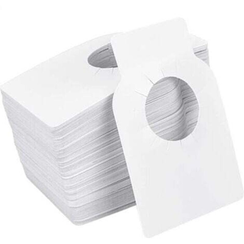 [niemals Verwendet] 100 Stück Wiederverwendbare Weinetiketten, Leere Pvc-etiketten, Geschenk-bastel-kunststoff Für Weinflaschen Und Weinkeller, Weiß (5,7 X 8,9 Cm)