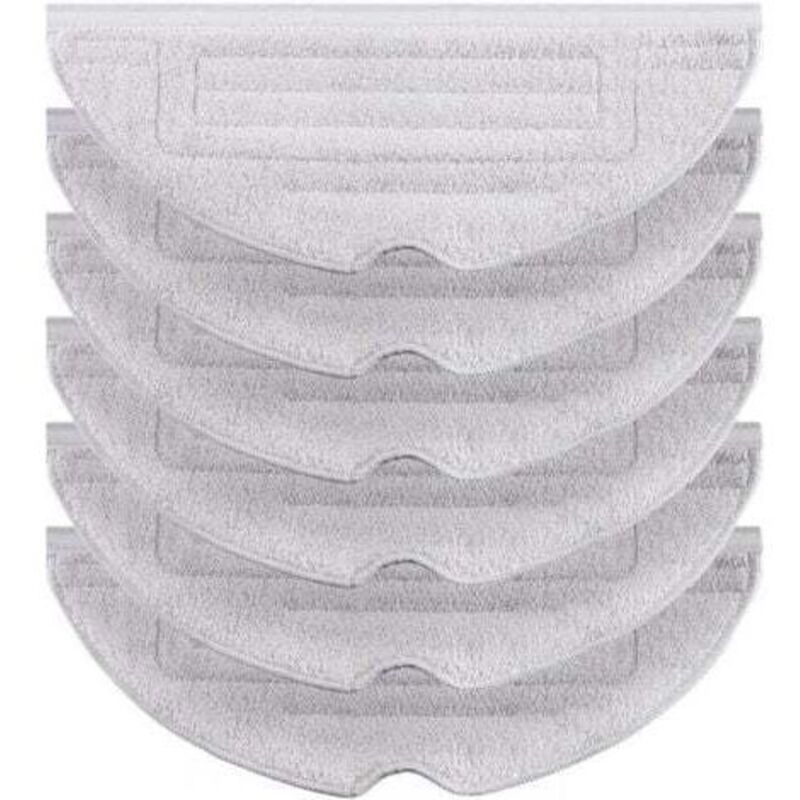 [niemals Verwendet] 6 Stück Wischpads Für Roborock S7 Pro Ultra, S7 Maxv Ultra, S7 Plus, S7 Max – Ersatzteile Und Zubehör Für Roborock S7, T7s Und T7s Plus Saugroboter