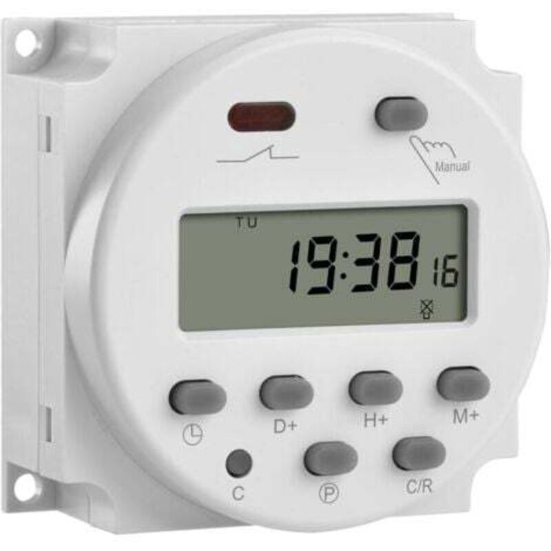 [niemals Verwendet] Cn101a Dc 12v 16a Spst Digitales Programmierbares Flüssigkristall-schaltrelais