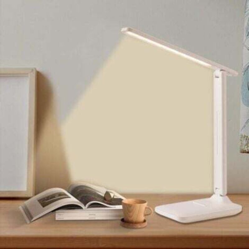 [niemals Verwendet] Led-schreibtischlampe, Faltbar, 3 Farbtemperaturen, Usb-ladefunktion, Touch-steuerung, Mit Augenschutzfunktion.