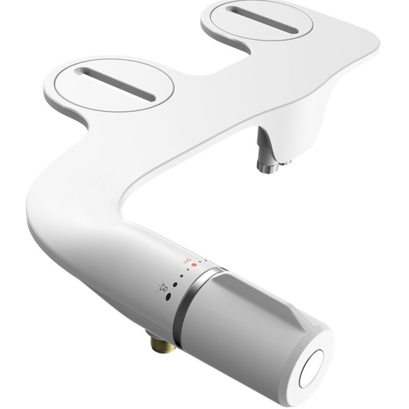 [niemals Verwendet] Ultradünner Bidet-sprühkopf Mit Zwei Düsen, Kein Stromanschluss Erforderlich, Einstellbarer Wasserdruck, Kaltwasser-bidet-zubehör.