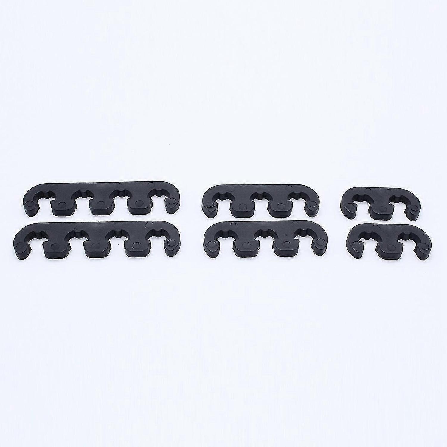 7 Mm 8 Mm Kunststoff-zündkerzenkabel-trennringe, Universelle Schwarze Trennringe Für Zündkerzenkabel