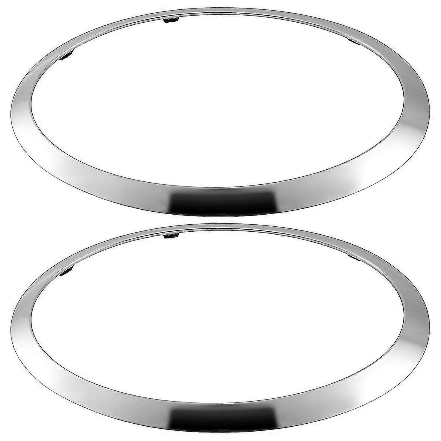 Für Mini Cooper F55 F56 F57 03-18 Chrom Scheinwerferrahmen Links Rechts Vorne Scheinwerferblende Ring Co