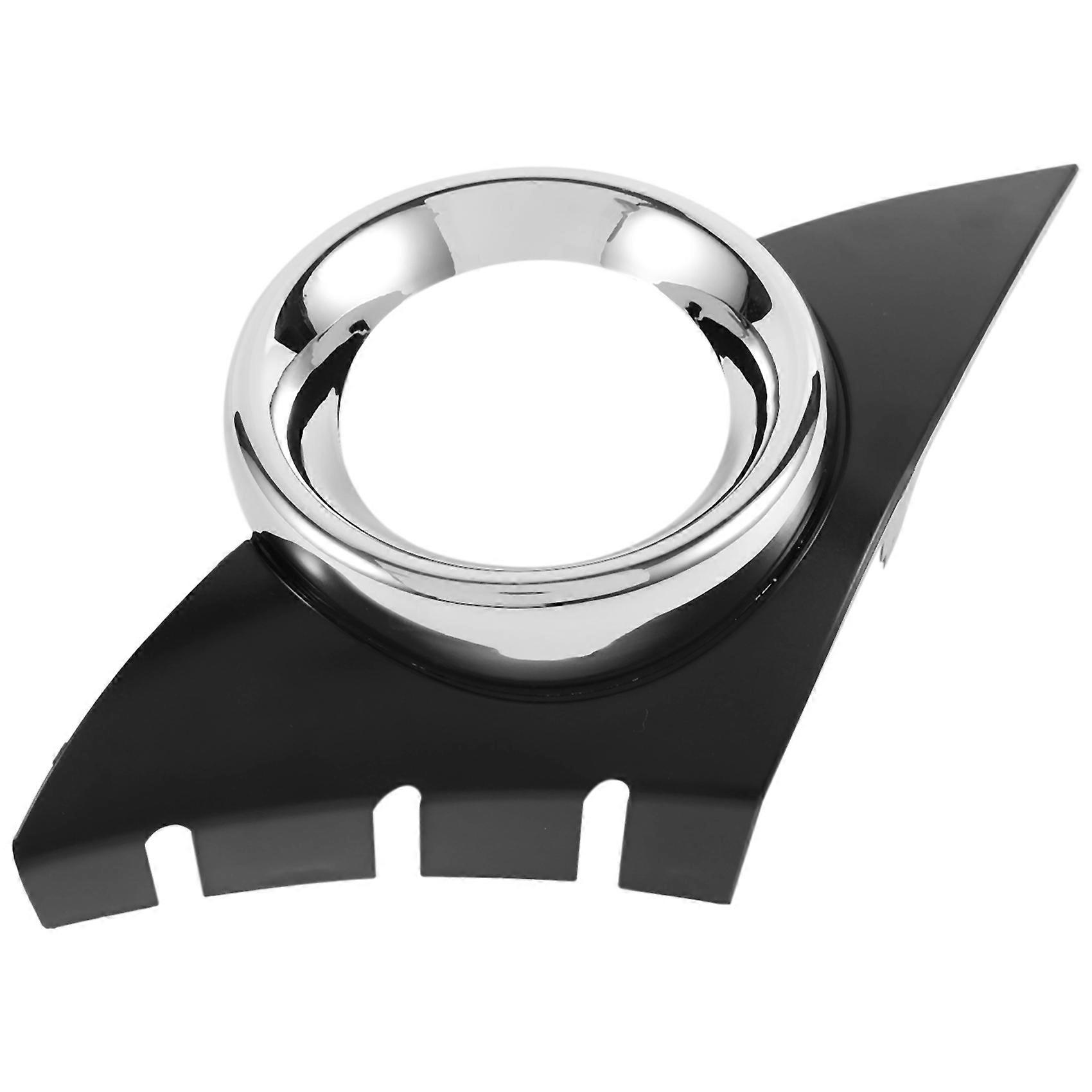 Verchromte Nebelscheinwerferabdeckung Vorne Rechts, Rahmen Und Gitter, Autozubehör Für Peugeot 207 Sport 2006-2009 (schwarz Und Silber)