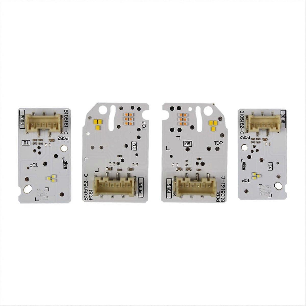 Stück Led-scheinwerferplatinenchips Für Bmw Gelbe Angel Eye Drl Led-module