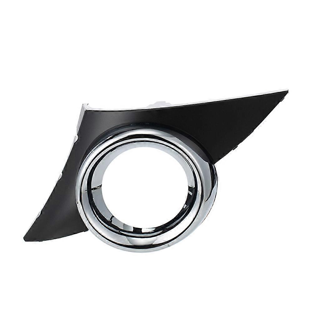 Verchromte Nebelscheinwerferabdeckung Vorne Links, Rahmen Und Gitter, Autozubehör Für Peugeot 207 Sport 2006-2009 (schwarz Und Silber)