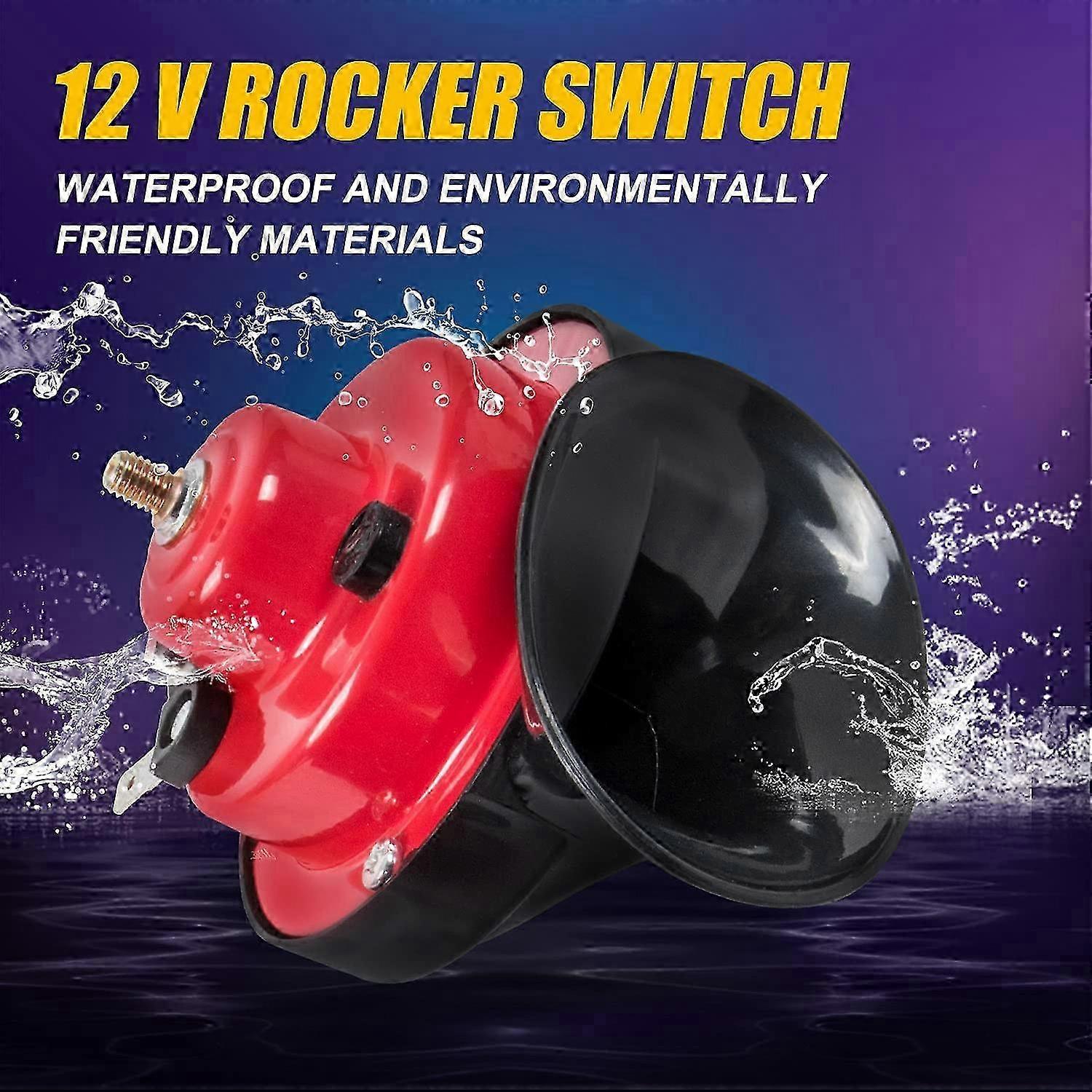 Utv/atv Universal 12v Hupen-set Mit Wippschalter Für Rzr 800 Edition 0617