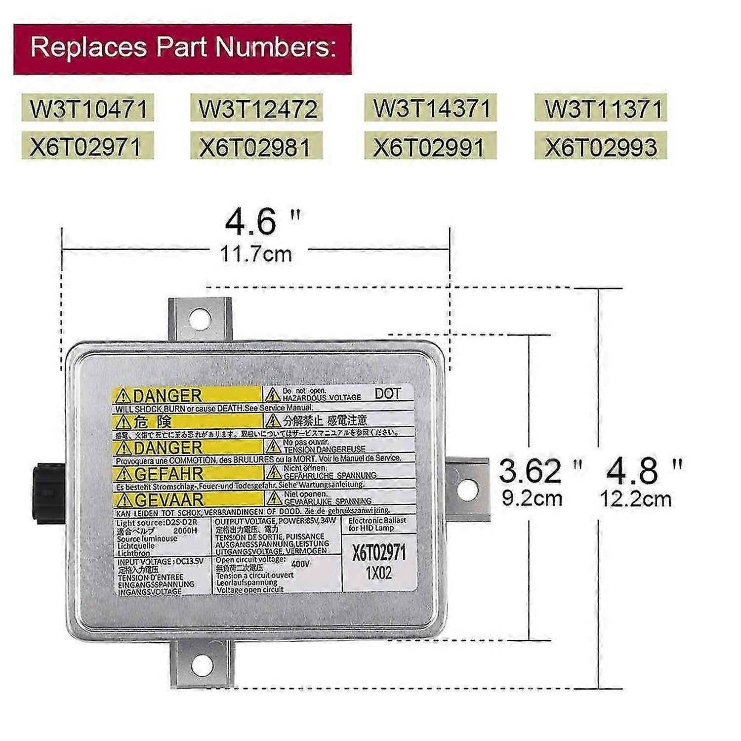 W3t10471 X6t02991 33119-s0k-a10 Xenon-hid-scheinwerfer-vorschaltgerät Für Acura Tl Tsx Honda S2000 Accord Mazda
