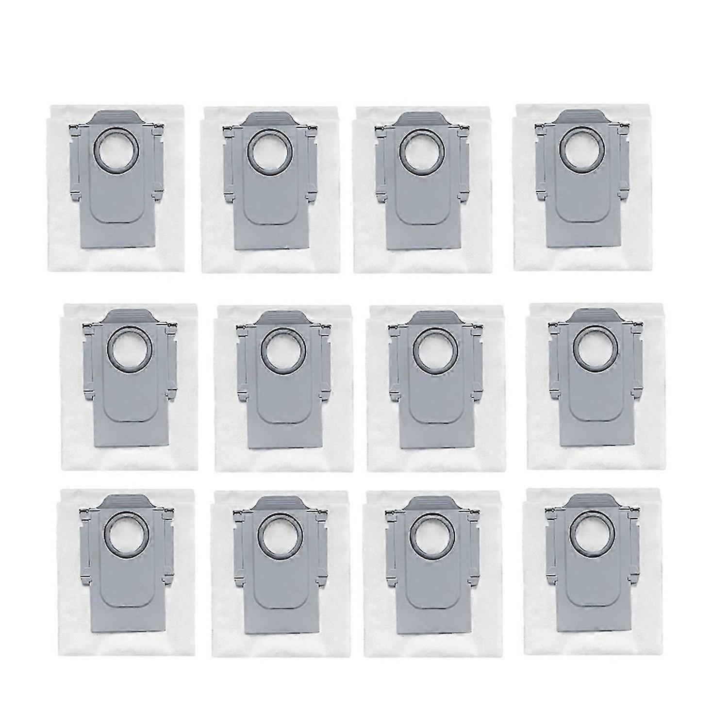 12 Staubbeutel Für Roborock Qrevo Slim/qrevo Master Kehrmaschinen – Zubehör, Langlebig Und Robust