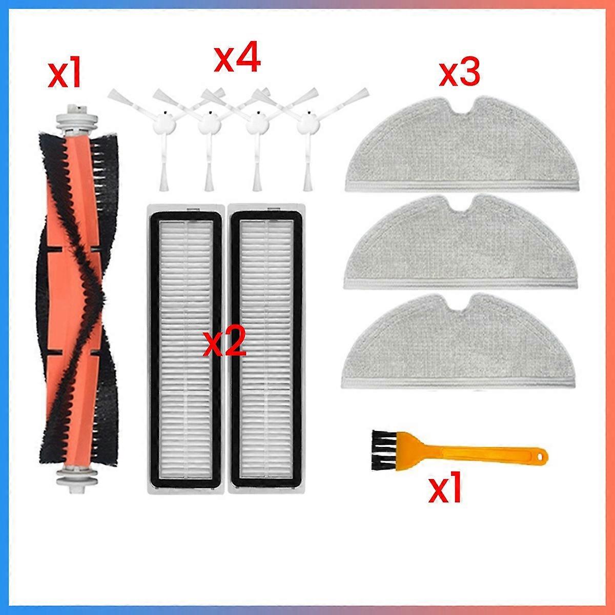 Ersatzteile Und Verbrauchsmaterialien Für Dreame D9, D9 Max, L10 Pro Saugroboter: Hauptbürste, Seitenbürste, Hepa-filter, Wischtuch