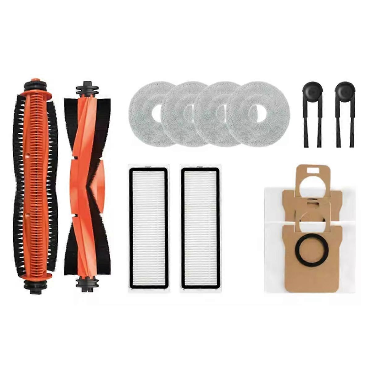 12-teiliges Set Ersatzteile Für M40s Ov31cn: Anti-verhedderungs-walzenbürste, Hauptbürste, Filter, Staubtuch, Staubbehälter