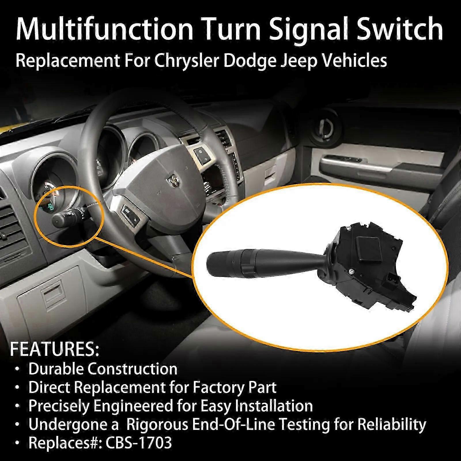 Blinker- Und Abblendschalter Für Jeep, Chrysler, Dodge – Oem-ersatzteil 06-vt Edition 0621