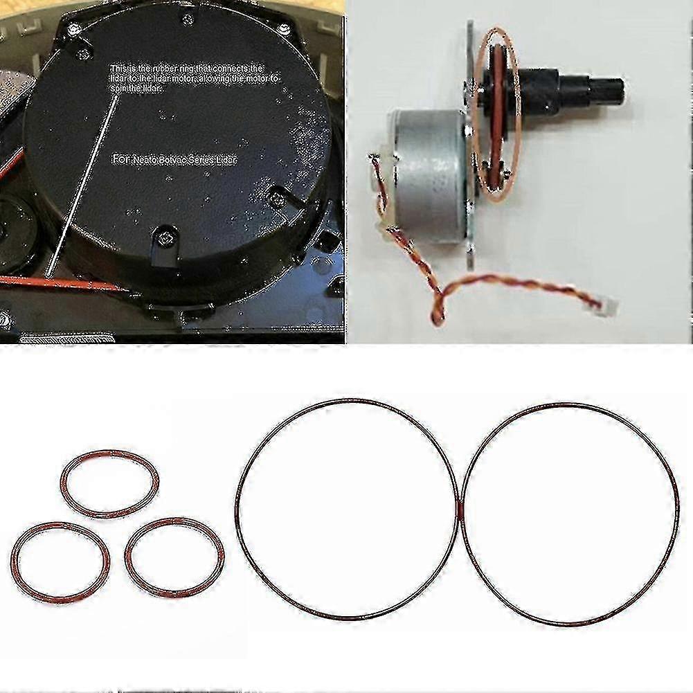 Stück Ersatz-seitenbürstenmotor-o-ring-antriebsriemen Für Neato Botvac Hwy