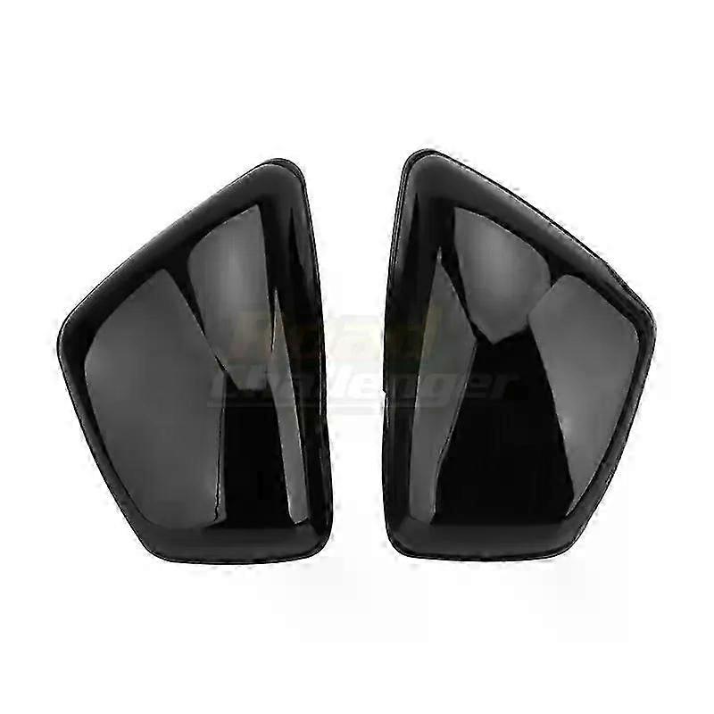 Motorrad-batterieverkleidungsabdeckung Für Yamaha Xv 700 750 1000 1100 Virago Ab 1984, Seitenverkleidung Links & Rechts, Schutzabdeckung, Schwarz, Szrh