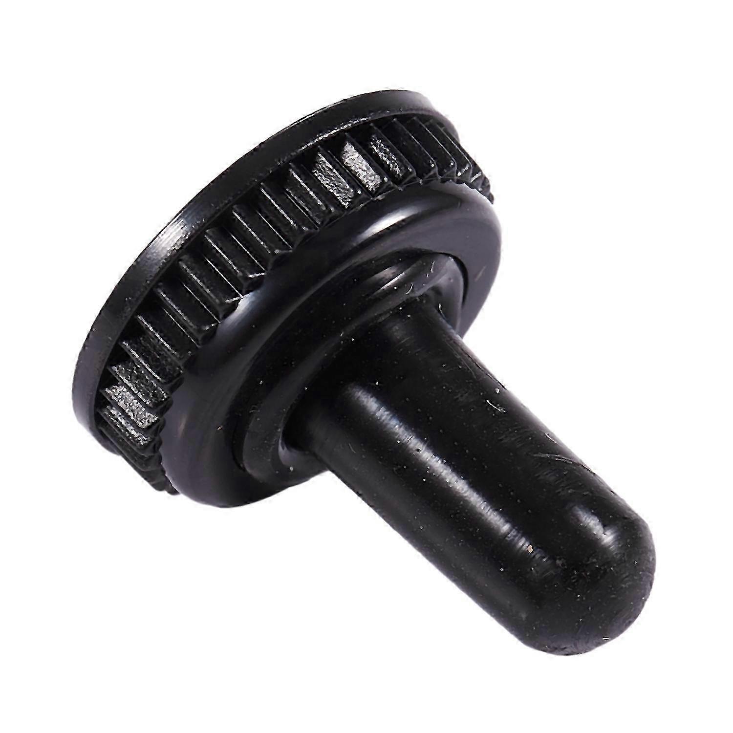 10 X Wasserdichte Kippschalterkappen Aus Schwarzem Gummi, 6 Mm Durchmesser