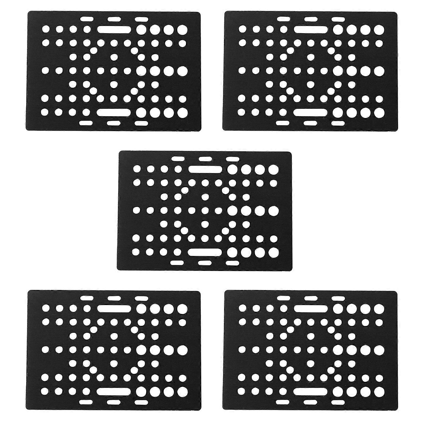 5x Cnc-portalplatte V-nut Universalplatte Aluminium V-nut Aluminium Linearprofil Für Openbuilds()